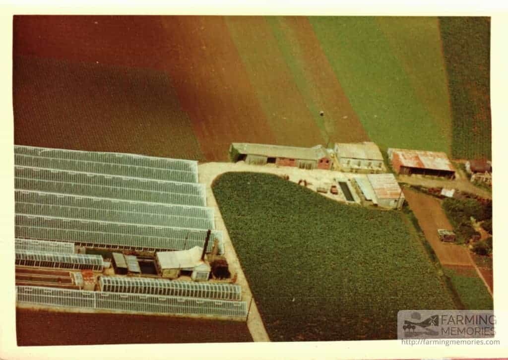 Andrew Groves -Langbridge Farm aerial view 1959