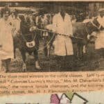 Paper clipping from County Show