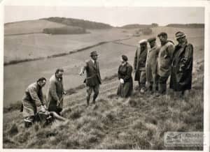 Rabbiting at Mottistone