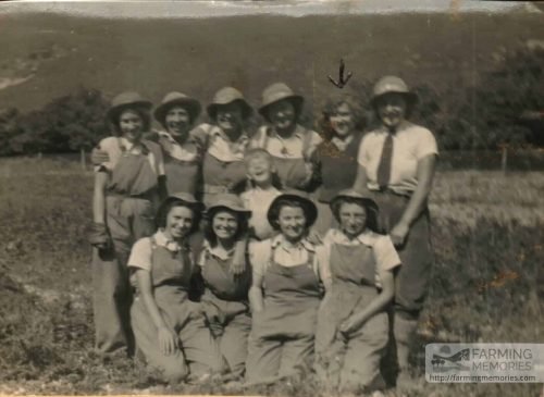 Beryl in Land Army