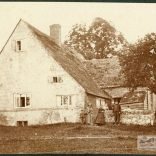 Sepia photograph of farmer William Smith with his family